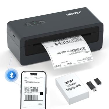 Imagem de HPRT Impressora térmica de etiquetas de envio Bluetooth 4x6 para pequenas empresas e pacotes de envio, compatível com Android, iPhone, Windows, macOS, amplamente utilizada para Amazon, Shopify, Ebay
