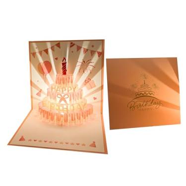 Imagem de Cartão comemorativo de aniversário | Cartões de feliz aniversário | Decoração de celebração de lembrança de cartão postal para homens esposa crianças marido filha irmã festa