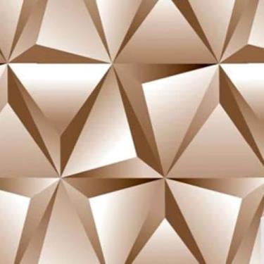 Imagem de Papel de Parede Adesivo PVC Estampa Geométrica - 5 Metros