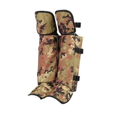 Imagem de YIJU Polainas de inverno, portáteis e impermeáveis ​​para botas de caminhada, ajustáveis ​​e resistentes às intempéries, ideais para trilhas, Verde