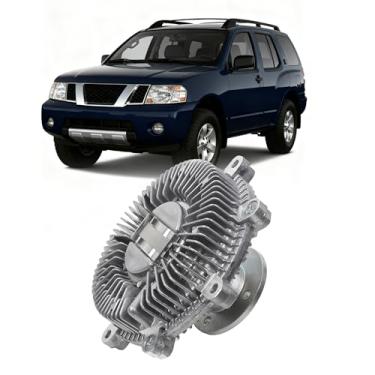 Imagem de Dasbecan Embreagem do ventilador de resfriamento do radiador elétrico compatível com Nissan Pathfinder R51 Frontier D40 Xterra N50 2005-2012 V6 4.0L substitui # 21082-EA200 21082EA200 9502110 17120