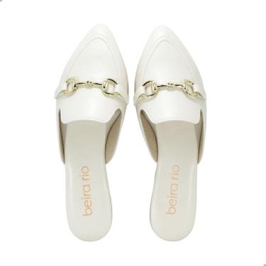 Imagem de Mule Beira Rio Napa Turim Branco Off