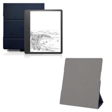 Imagem de POCREATION Capa Protetora para Kindle Scribe 2022, 2024 Leitor de Livros Eletrônico 10.2 Polegadas, Com Fecho Magnético e Suporte Ajustável, para Leitura e Escrita (Azul escuro)