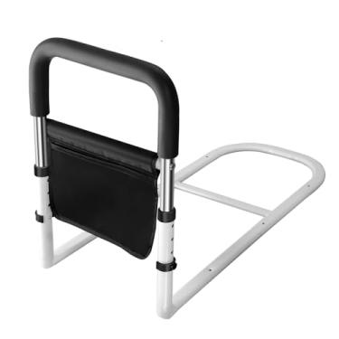 Imagem de MPINOI Trilhos de cama para segurança de adultos Ederly, trilhos de assistência de cama de altura ajustável para idosos barra de apoio para prevenção de queda serve para cama king queen casal de