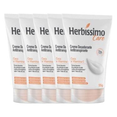 Imagem de Kit Desodorante Creme Herbíssimo (5 Unidades)
