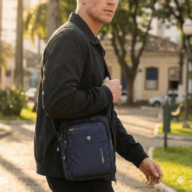 Imagem de Shoulder Bag Unissex Stella Luna Sport Média Marinho/preto, Marinho, P