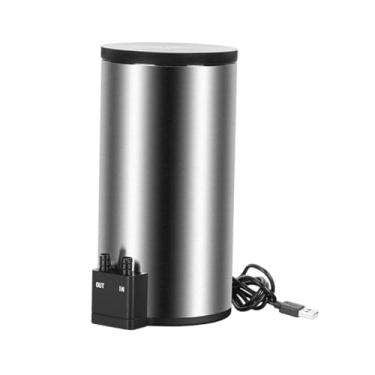 Imagem de Ｂｅｓｇａ Filtro externo para aquário, silencioso, USB, fácil de instalar, com entrada e saída na parte inferior, compacto e com bomba integrada. Mini filtro, 20cmx10cm