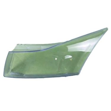 Imagem de Caso de luz da lâmpada de cabeça automática Compatível com chevrolet cruze 2008-2014 frente farol lente capa abajur vidro tampas farol shel(Left)