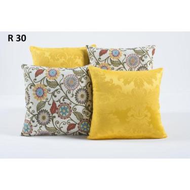 Imagem de Capas Jacquard para Almofada Kit 4 Peças 30 - Wellus Enxovais
