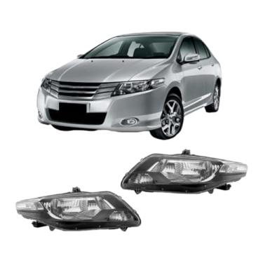 Imagem de Farol City 2010 a 2014 Elétrico S/Motor (Lado Esquerdo)