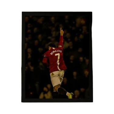 Imagem de Pôster CR7 Cristiano Ronaldo Impressão Em Papel Para Decoração De Casa