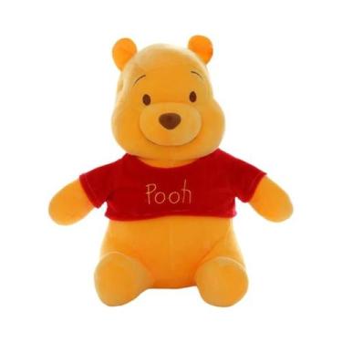 Imagem de Brinquedo De Pelúcia Winnie the Pooh De 35cm, Urso Fofo Da Disney, Pre