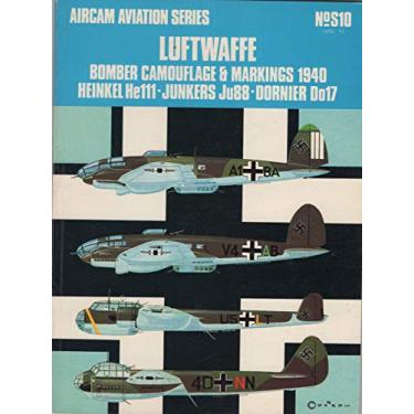 Imagem de Luftwaffe Bomber Camouflage & Markings 1940 Heinkel He111, Junkers Ju88, Dornier Do17. Aircam Aviation Series #S10.