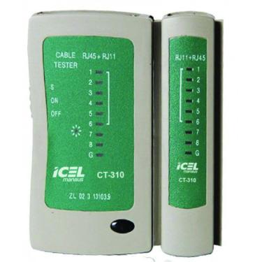 Imagem de Testador De Cabo De Rede Icel Ct-310