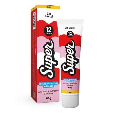 Imagem de Gel Dental Super 12h Frutas Vermelhas e Menta 90g - CIMED