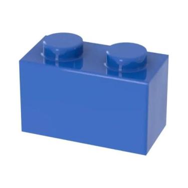 Imagem de 40 Peças Blocos De Montar DIY 1x2 Pontos ABS Educacionais Criativos Co