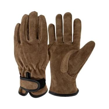 Imagem de Luvas De Trabalho Masculinas Resistentes a Perfurações Com Aderência F