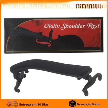 Imagem de Almofada De Ombro Ajustável Preta Para Violino, Acessórios Para Violin