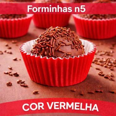 Imagem de 500 forminhas para doces decoração festa cor resistencia - Marques fes