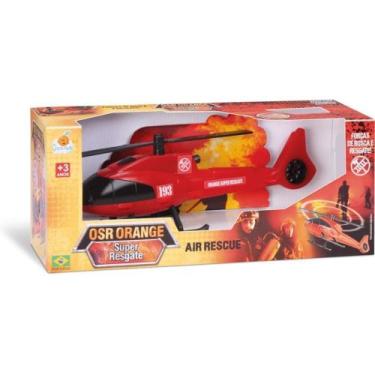 Imagem de Helicóptero Brinquedo Orange Super Resgate - Orange Toys