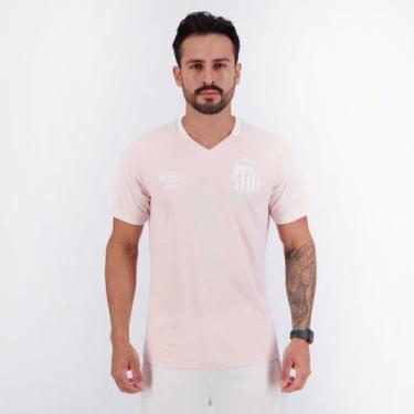 Imagem de Camisa Umbro Santos Outubro Rosa 2025, EG