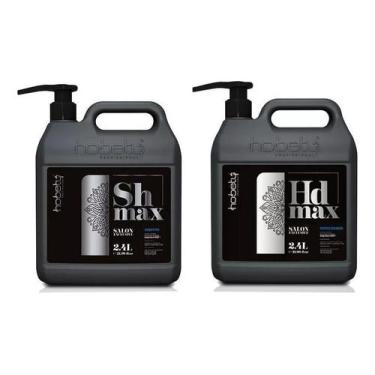 Imagem de Kit Hobety Shampoo Sh Max + Condicionador Hd Max 2x 2,4Lts