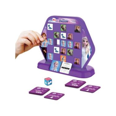 Imagem de Jogo Trilha Frozen 2 Brinquedo Menina E Menino Infantil Elka e Revista