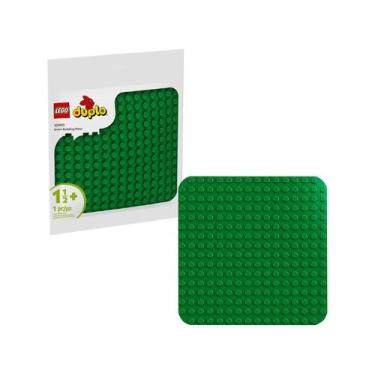 Imagem de Bloco de Montar Lego Duplo Base de construção verde 10460
