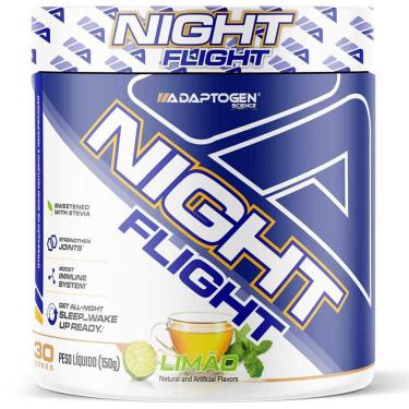 Imagem de Suplemento Glucosamina Condroitina MSM Night Flight 150g Limão-Unissex