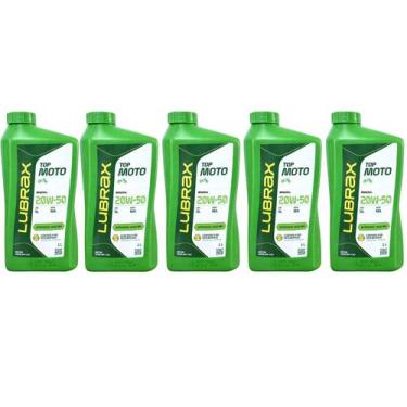 Imagem de Óleo Mineral 20w50 4t Moto Lubrax - 5 Litros