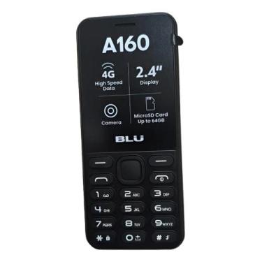 Imagem de Celular P Idoso Blu A160 Sinal 4G Radio E Lanterna