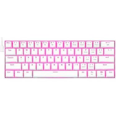 Imagem de Teclado Gamer Redragon Dragonborn K630W (Ingles com Fio) Switch Brown