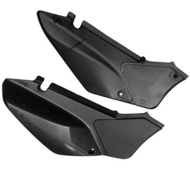 Imagem de Kit Carenagem Tampas Lateral Amx Xr 250 Tornado, Preto