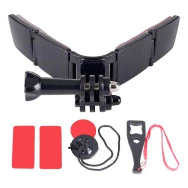 Imagem de Kit Suporte de Queixo de Capacete para Câmeras GoPro e Similares - TUY