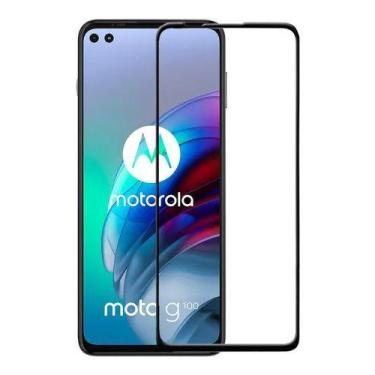 Imagem de Pelicula Vidro Para Motorola Moto G100 Cobre Toda Tela 9h - Universo