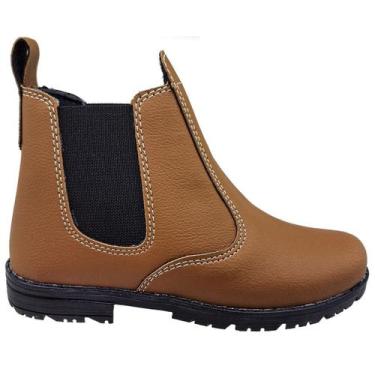 Imagem de Bota Infantil Masculina Botina Texana Country Jeca Montaria - Pingo De