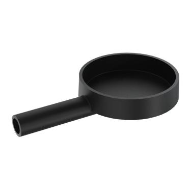 Imagem de Queimador para Fogão Industrial Palmatoria Pequeno de Ferro Fundido 13cm com Cano 16,2cm Libaneza