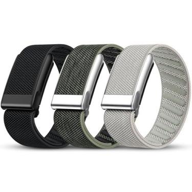 Imagem de Kit com 3 Pulseiras Esportivas de Nylon Tensea para WHOOP 5.0