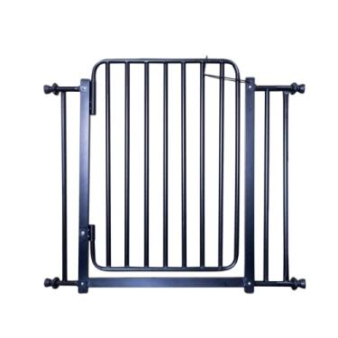 Imagem de Grade de Preteção Portãozinho Sua Casa Top Segurança Bebe Pet Grade 79/84 cm - 5/8" (Preto)