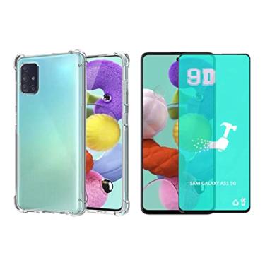 Imagem de Capinha Antichoque + Nanogel 9D Compatível com Samsung Galaxy A51 5G
