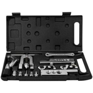 Imagem de Kit Flangeador 45º com Cortador Chave Catraca Alargadores e Maleta Suryha 80150.007