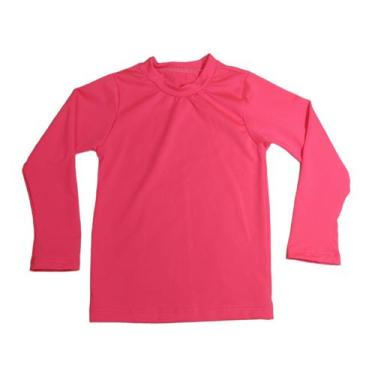 Imagem de Camiseta Uv Pink Neon Manga Longa Bebê 0 A 2 Anos - Mudan Baby