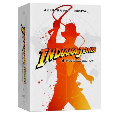 Imagem de Indiana Jones 4-Movie Collection Limited Edition Steelbook [4K UHD + Digital Copy]