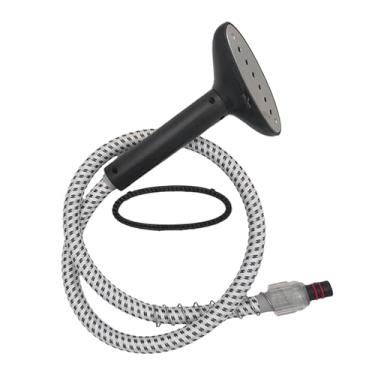 Imagem de Generic Bocal de vapor da mangueira do guia do da roupa, snaps no tipo universal anti dobra ferramenta de engomar a vapor da substituição com escova