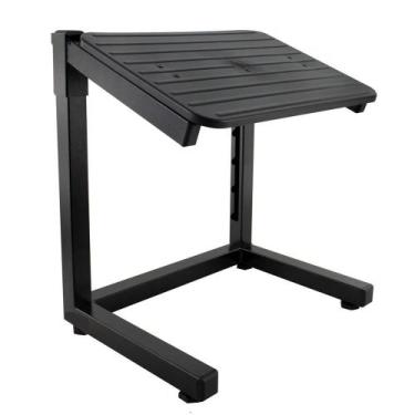 Imagem de Apoio Ergonômico para Pés Prolabore. 12 Alturas. Aço. Preto. - Prolabo