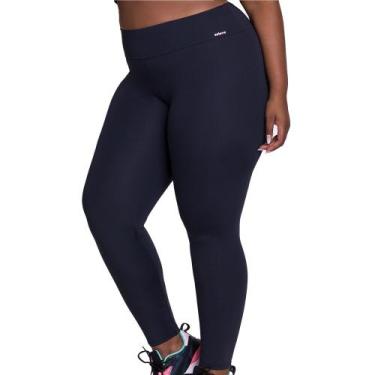 Imagem de Legging Feminina Básica Cintura Alta Plus Size Tamanhos X1 X2 X3 Selen