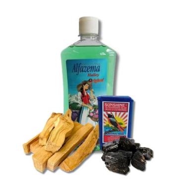 Imagem de Kit de Limpeza  Energética e Proteção do Lar - Anil + Alfazema + Palo 