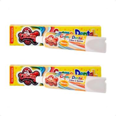 Imagem de Combo 2 Creme Dental Neutro CatDog & Cia para Cães e Gatos - 90g