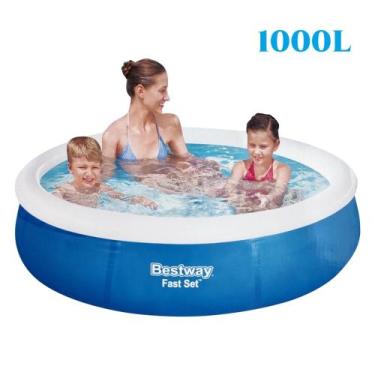 Imagem de Piscina Bestway 1000 Litros Inflável 1,68 cm X 51 cm