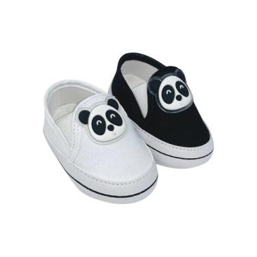 Imagem de Kit Com 2 Pares Sapatinho De Bebê Sapato De Bebê Direto Da Fabrica T51